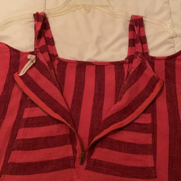 Soft Surroundings Linen Blend! Fun details like POCKETS and Exposed Zipper! - Picture 9 of 9